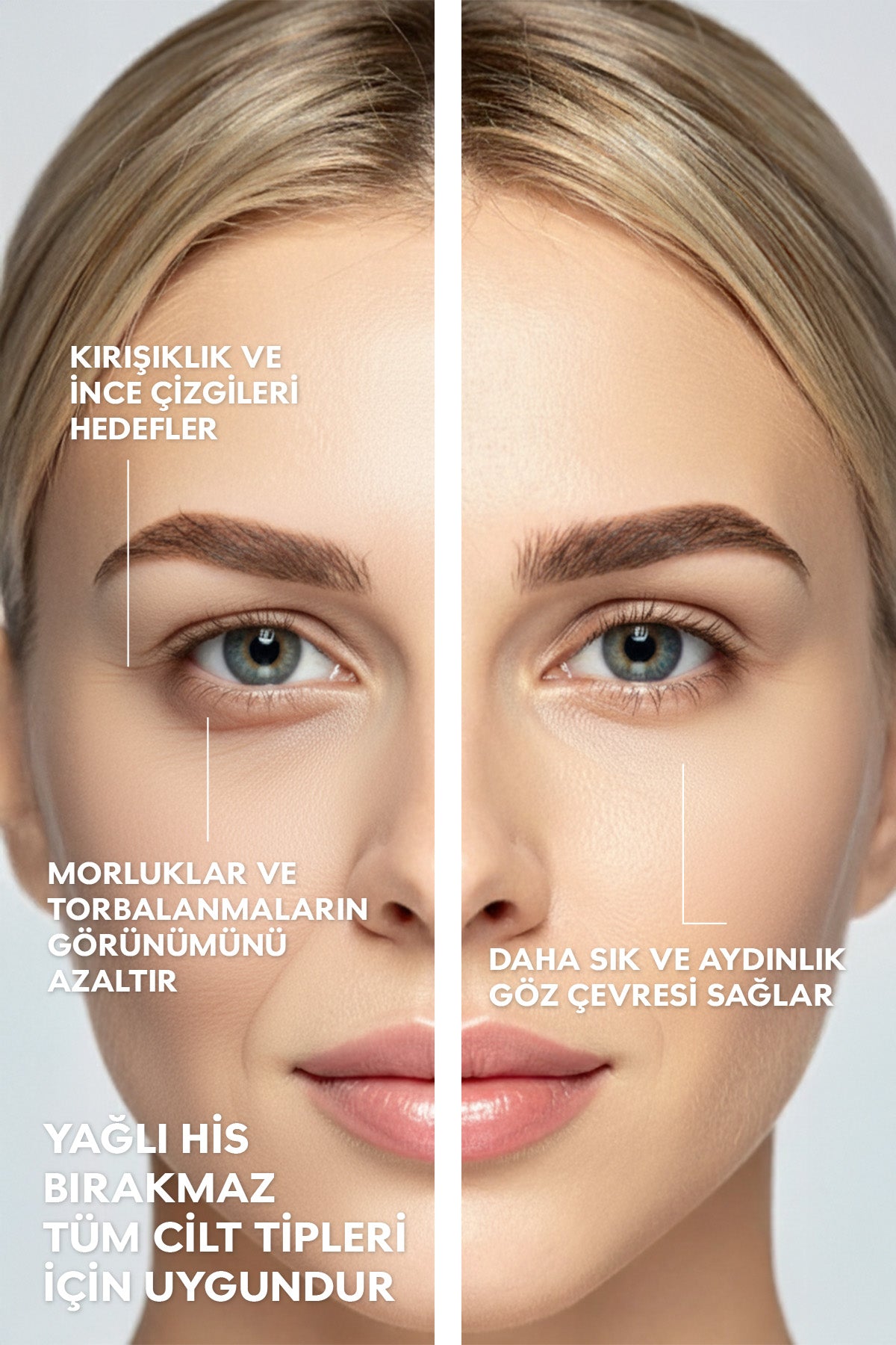 Göz Çevresi Kremi Proxylane + Kolajen Elma Özlü Kırışıklık ve Morluk Karşıtı 20ml