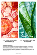 Yüz Temizleme Köpüğü Aloe Vera + Elma Özlü Nazik Temizleyici & Arındırıcı 200ml